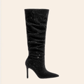Isadora — Bottes Hautes à Strass Noires