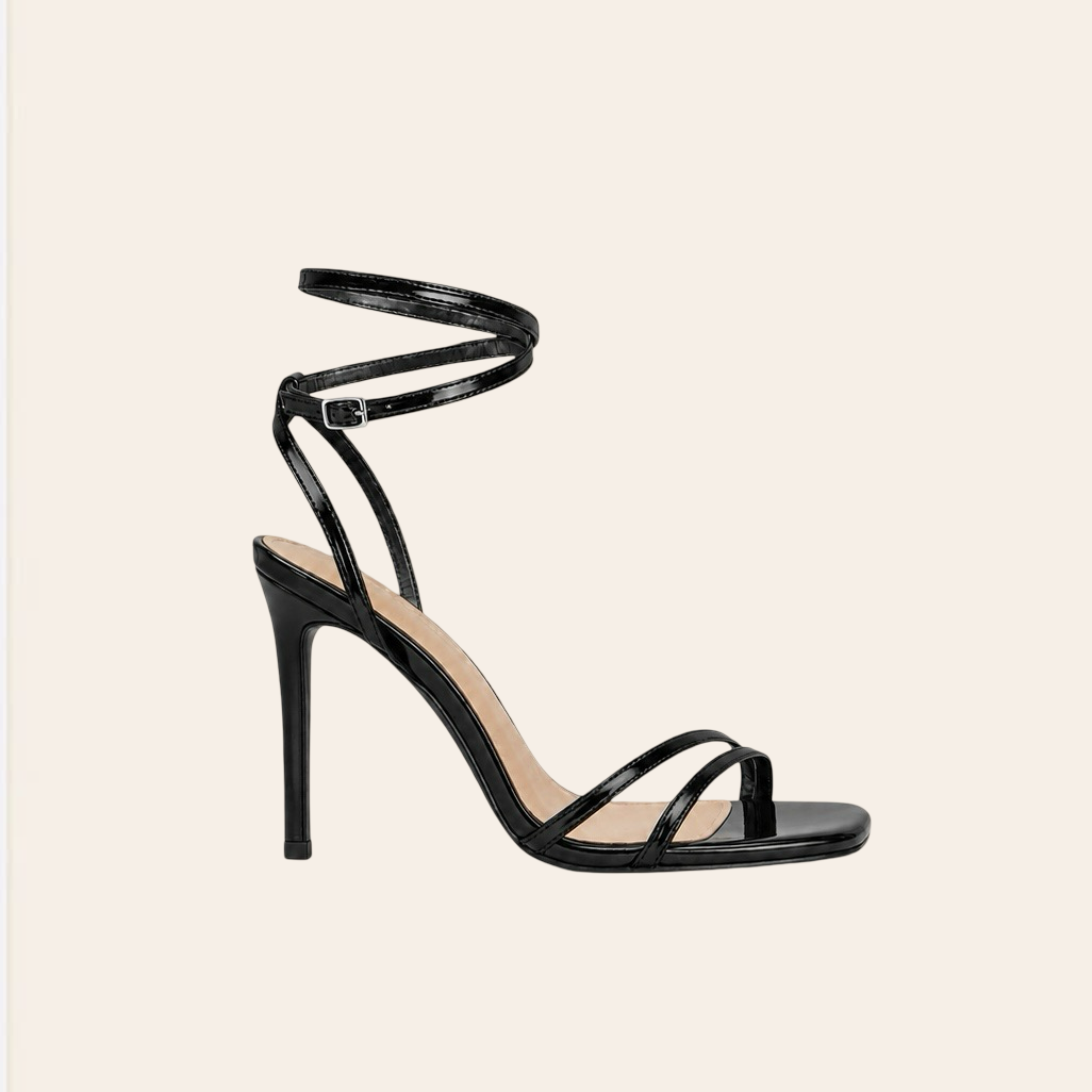 Nélia — Sandales à Talons Noires