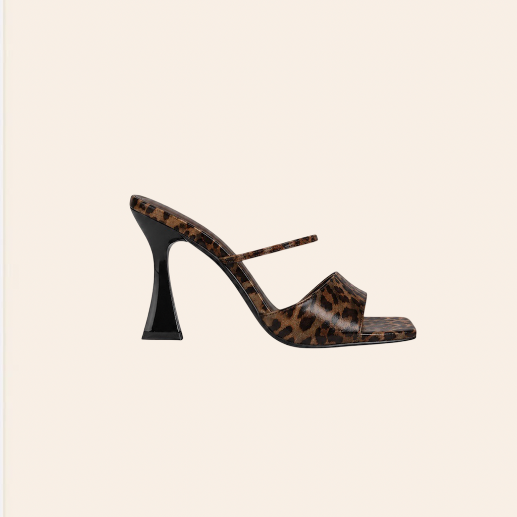 Naya — Mules Léopard à Talons