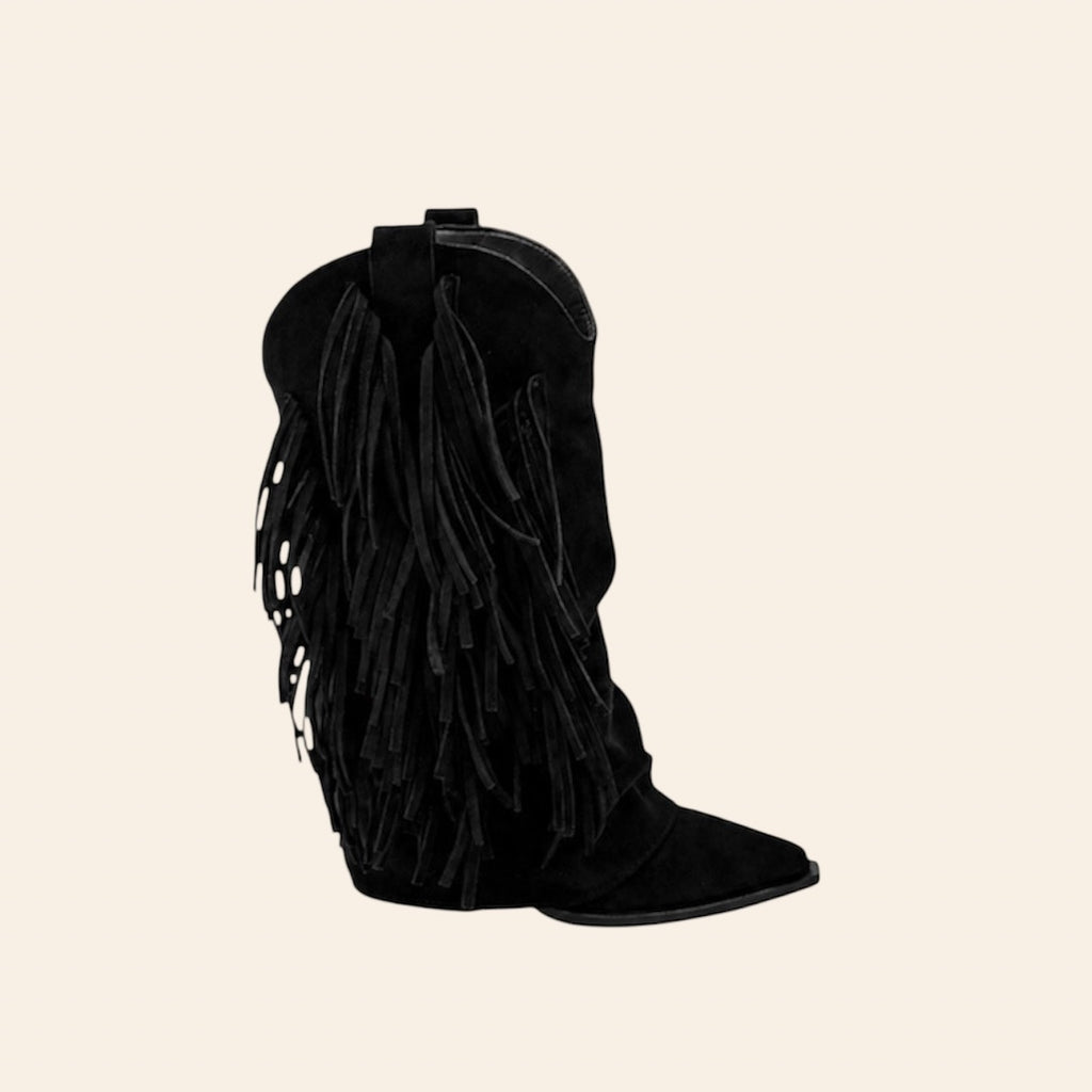 Marisol — Santiags à Franges Noires