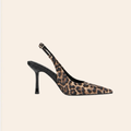 Soledad — Escarpins Slingback Léopard
