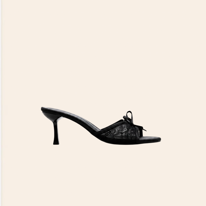 Iris — Mules en Dentelle